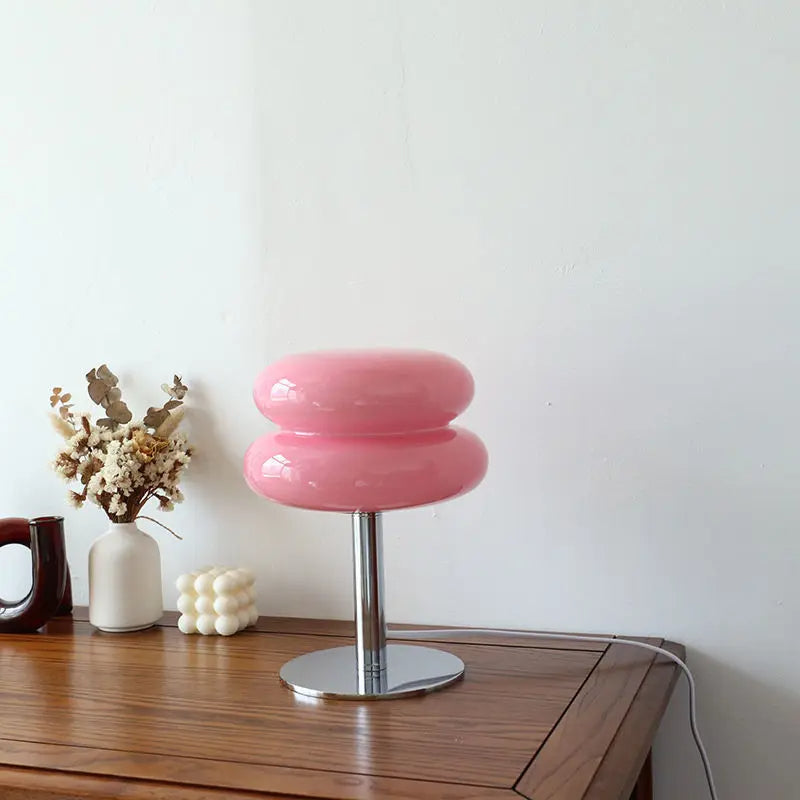 Bauhaus Tischlampe – Italienisches Retro Design | Moderne Glas Leuchte