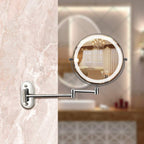 ChromGlanz Spiegel – Wiederaufladbares LED Design | Makeup & Badezimmer