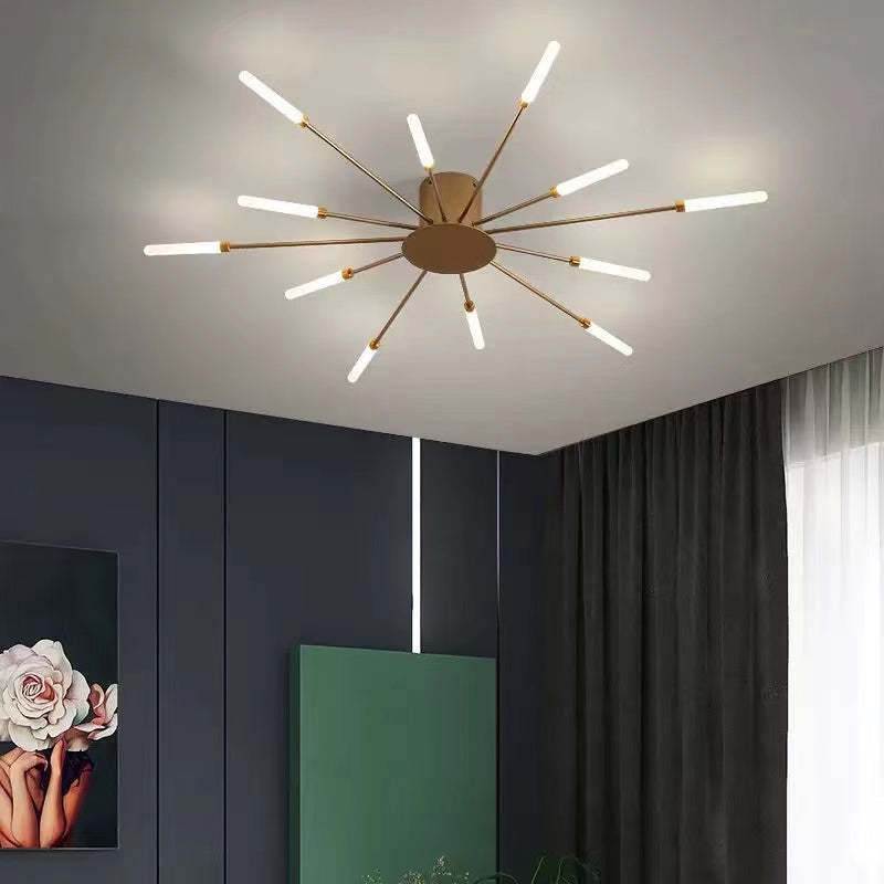 LED Feuerwerk Pendelleuchte – Kreatives Strahlen-Design | Elegante Innenräume