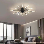 LED Feuerwerk Pendelleuchte – Kreatives Strahlen-Design | Elegante Innenräume