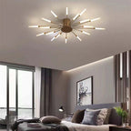 LED Feuerwerk Pendelleuchte – Kreatives Strahlen-Design | Elegante Innenräume