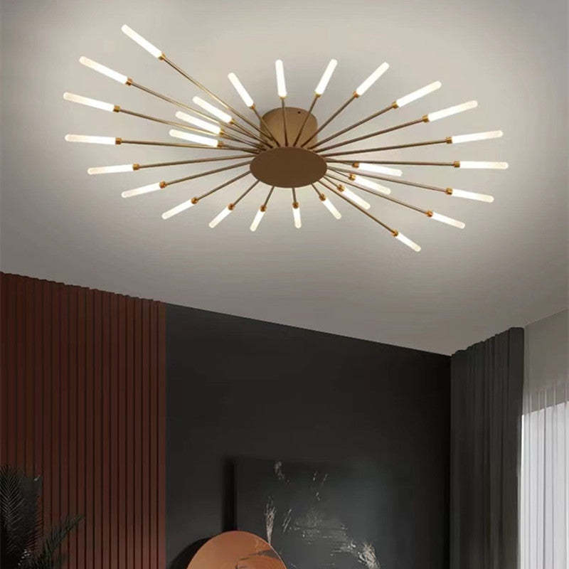 LED Feuerwerk Pendelleuchte – Kreatives Strahlen-Design | Elegante Innenräume