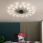 LED Feuerwerk Pendelleuchte – Kreatives Strahlen-Design | Elegante Innenräume