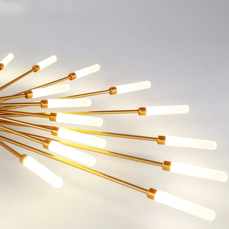 LED Feuerwerk Pendelleuchte – Kreatives Strahlen-Design | Elegante Innenräume