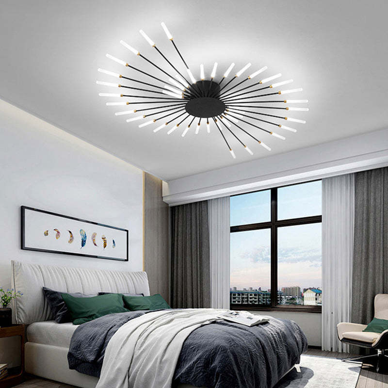 LED Feuerwerk Pendelleuchte – Kreatives Strahlen-Design | Elegante Innenräume