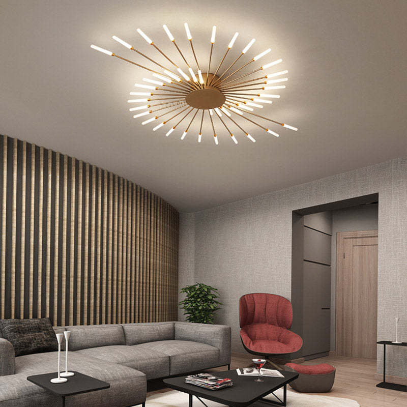 LED Feuerwerk Pendelleuchte – Kreatives Strahlen-Design | Elegante Innenräume