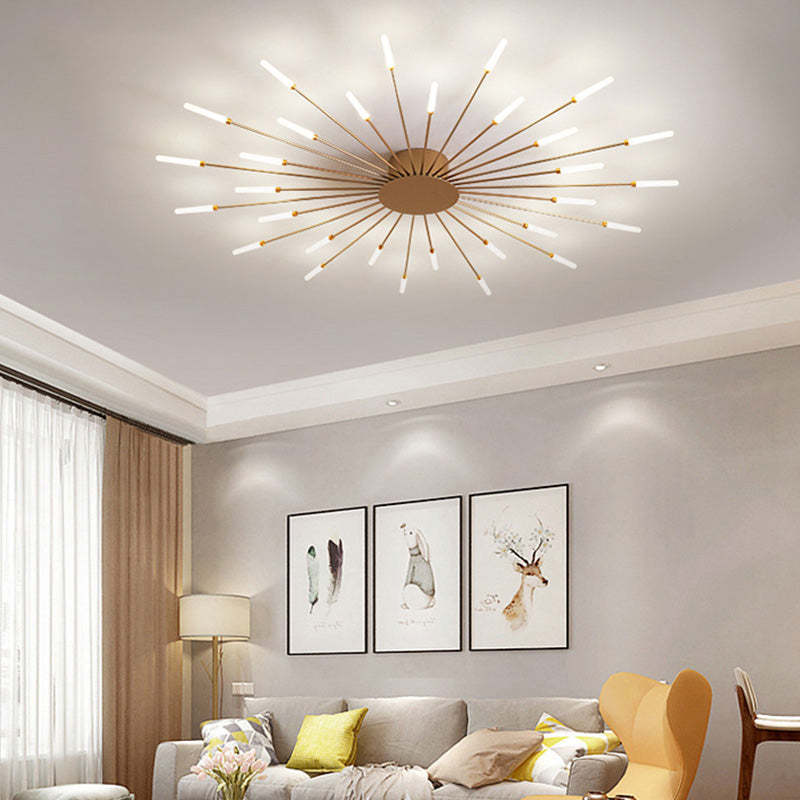 LED Feuerwerk Pendelleuchte – Kreatives Strahlen-Design | Elegante Innenräume