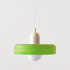Bauhaus Pendelleuchte – Farbiges Glas Design | Moderne Deckenlampe