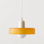 Bauhaus Pendelleuchte – Farbiges Glas Design | Moderne Deckenlampe