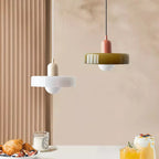 Bauhaus Pendelleuchte – Farbiges Glas Design | Moderne Deckenlampe