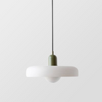 Bauhaus Pendelleuchte – Farbiges Glas Design | Moderne Deckenlampe