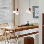 Bauhaus Pendelleuchte – Farbiges Glas Design | Moderne Deckenlampe