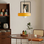 Bauhaus Pendelleuchte – Farbiges Glas Design | Moderne Deckenlampe