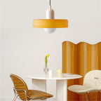 Bauhaus Pendelleuchte – Farbiges Glas Design | Moderne Deckenlampe