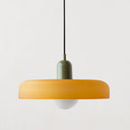 Bauhaus Pendelleuchte – Farbiges Glas Design | Moderne Deckenlampe
