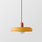 Bauhaus Pendelleuchte – Farbiges Glas Design | Moderne Deckenlampe
