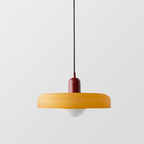 Bauhaus Pendelleuchte – Farbiges Glas Design | Moderne Deckenlampe