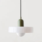 Bauhaus Pendelleuchte – Farbiges Glas Design | Moderne Deckenlampe