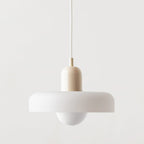 Bauhaus Pendelleuchte – Farbiges Glas Design | Moderne Deckenlampe