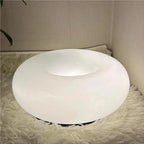 Bauhaus Donut Wandleuchte und Tischleuchte – Dimmbar LED Wandlampe aus Glas und Metall, Vielseitige Wandbeleuchtung für Gemütliche Atmosphäre 9
