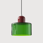 Bauhaus Inspirierte Pendelleuchte aus Glas für Esszimmer und Wohnräume – Elegante Hängeleuchte 16