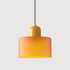Bauhaus Inspirierte Pendelleuchte aus Glas für Esszimmer und Wohnräume – Elegante Hängeleuchte 19