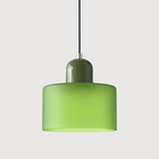Bauhaus Inspirierte Pendelleuchte aus Glas für Esszimmer und Wohnräume – Elegante Hängeleuchte 20