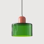 Bauhaus Inspirierte Pendelleuchte aus Glas für Esszimmer und Wohnräume – Elegante Hängeleuchte 21
