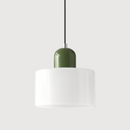 Bauhaus Inspirierte Pendelleuchte aus Glas für Esszimmer und Wohnräume – Elegante Hängeleuchte 23