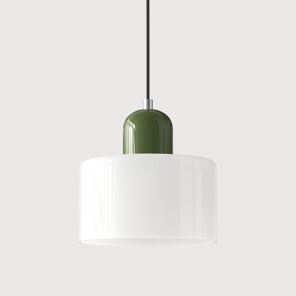 Bauhaus Inspirierte Pendelleuchte aus Glas für Esszimmer und Wohnräume – Elegante Hängeleuchte 23