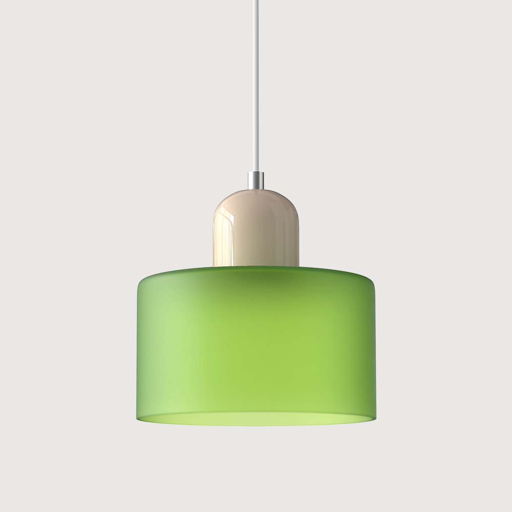 Bauhaus Inspirierte Pendelleuchte aus Glas für Esszimmer und Wohnräume – Elegante Hängeleuchte 25