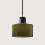 Bauhaus Inspirierte Pendelleuchte aus Glas für Esszimmer und Wohnräume – Elegante Hängeleuchte 26