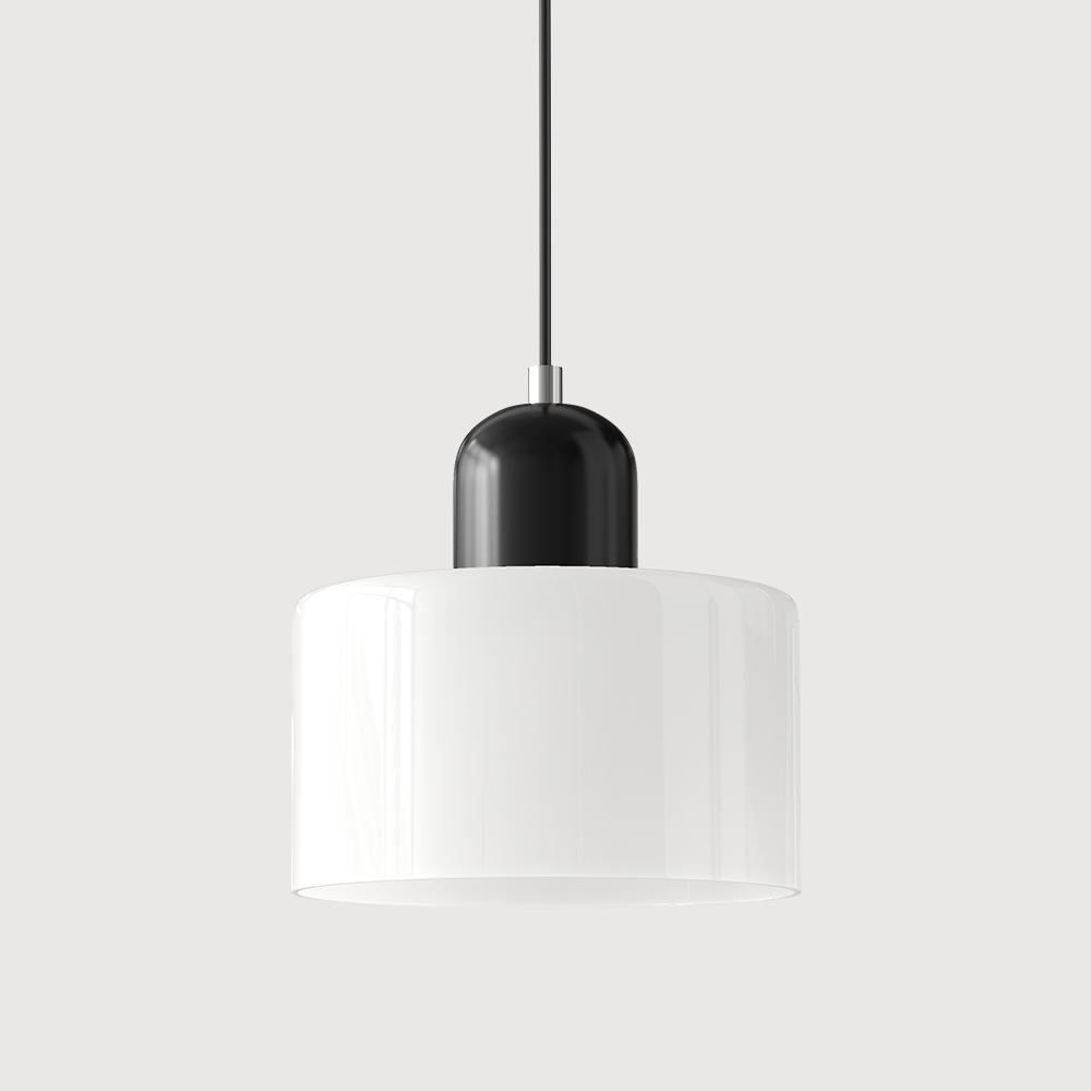 Bauhaus Inspirierte Pendelleuchte aus Glas für Esszimmer und Wohnräume – Elegante Hängeleuchte 29