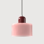 Bauhaus Inspirierte Pendelleuchte aus Glas für Esszimmer und Wohnräume – Elegante Hängeleuchte 35