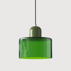 Bauhaus Inspirierte Pendelleuchte aus Glas für Esszimmer und Wohnräume – Elegante Hängeleuchte 36