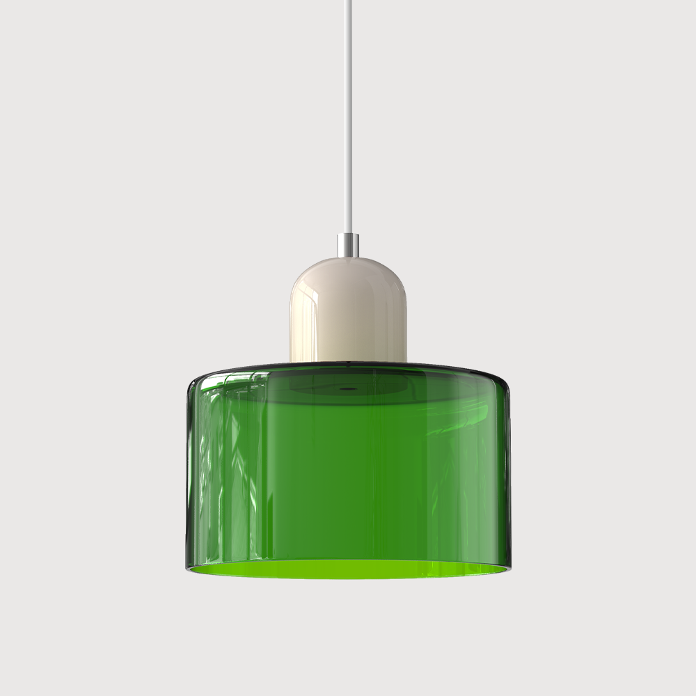 Bauhaus Inspirierte Pendelleuchte aus Glas für Esszimmer und Wohnräume – Elegante Hängeleuchte 39
