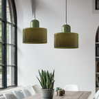 Bauhaus Inspirierte Pendelleuchte aus Glas für Esszimmer und Wohnräume – Elegante Hängeleuchte 4
