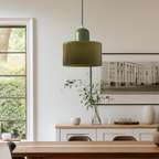 Bauhaus Inspirierte Pendelleuchte aus Glas für Esszimmer und Wohnräume – Elegante Hängeleuchte 5
