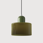 Bauhaus Inspirierte Pendelleuchte aus Glas für Esszimmer und Wohnräume – Elegante Hängeleuchte 6