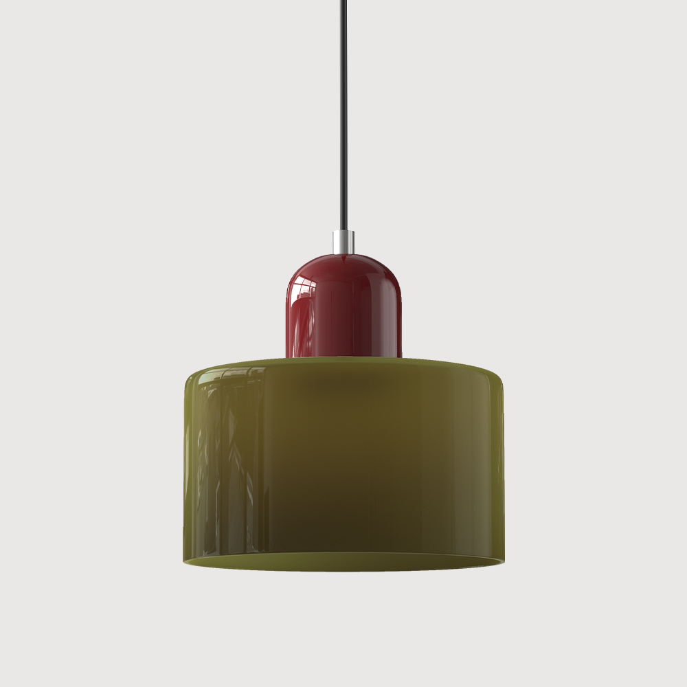 Bauhaus Inspirierte Pendelleuchte aus Glas für Esszimmer und Wohnräume – Elegante Hängeleuchte 8