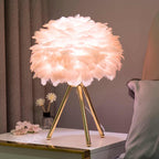 Dimmbare Tischleuchte mit Luxusfedern – Elegante Tischlampe für Schreibtisch und Wohnraum, Modernes Design und Dimmfunktion 2