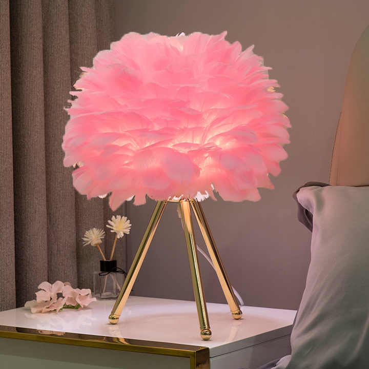 Dimmbare Tischleuchte mit Luxusfedern – Elegante Tischlampe für Schreibtisch und Wohnraum, Modernes Design und Dimmfunktion 4