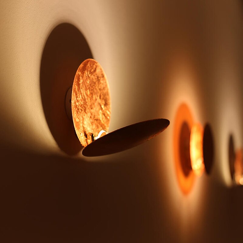 Sonnenfinsternis Wandleuchte – LED Wandlampe im Eclipse Design | Moderne Innenbeleuchtung