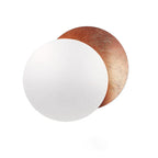 Sonnenfinsternis Wandleuchte – LED Wandlampe im Eclipse Design | Moderne Innenbeleuchtung
