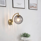 Elegante LED-Wandleuchte im Glaskandelaber-Design – Dimmbar, 30x14cm, Metall/Glas für Wohnzimmer und Schlafzimmer 1