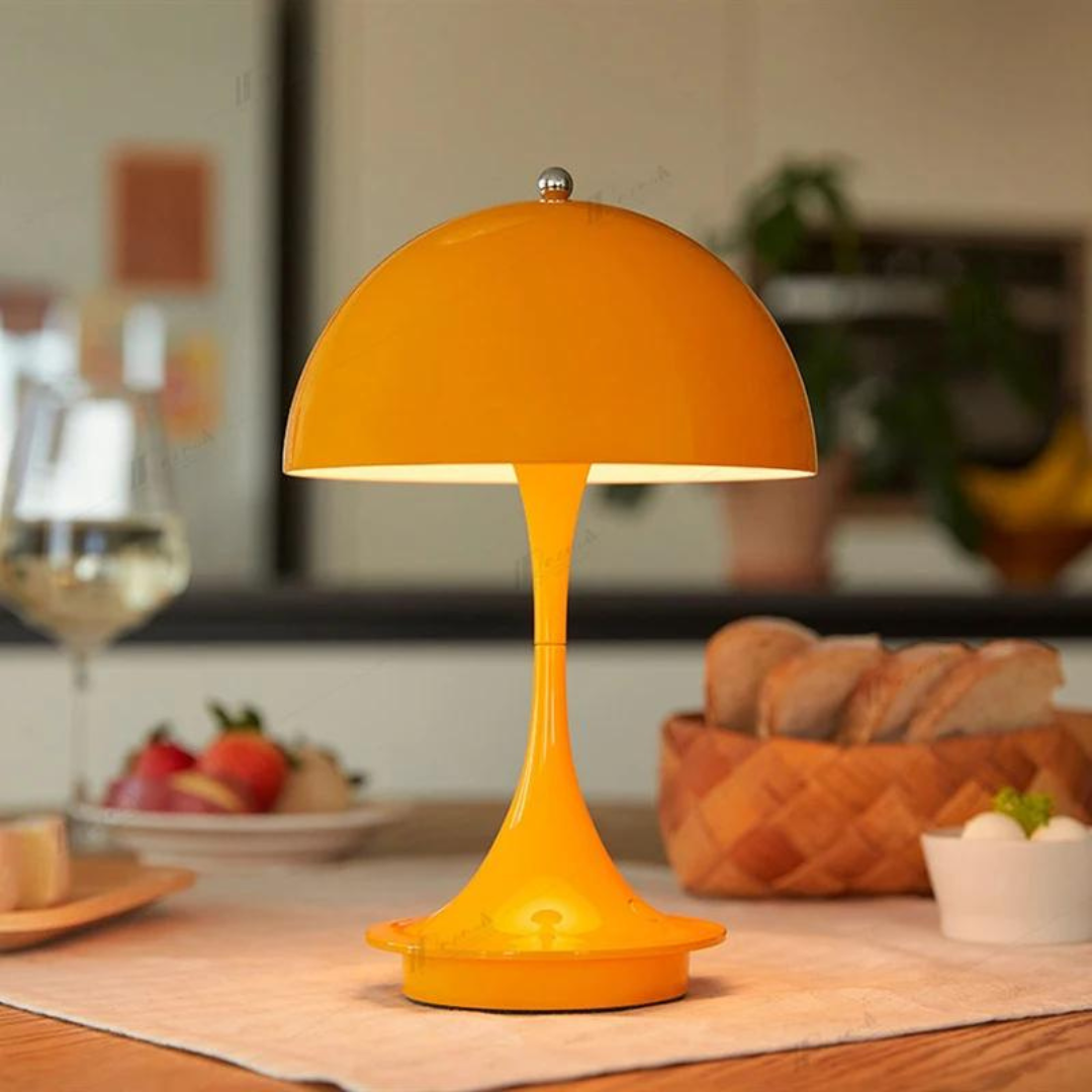 Elegante Nachttischlampe Mit Dimmer – Kabellose Tischlampe Für Schreibtisch Und Wohnzimmer 1