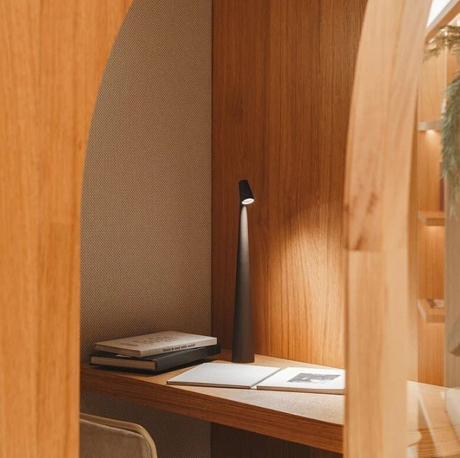 Elegante Tragbare Tischleuchte – Kabelos für Schreibtisch, Esszimmer & Wohnzimmer, Flexibel Einstellbare Lichtstärken 7