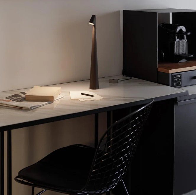 Elegante Tragbare Tischleuchte – Kabelos für Schreibtisch, Esszimmer & Wohnzimmer, Flexibel Einstellbare Lichtstärken 8