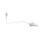 Elegante Wandleuchte mit Flexibler Armverstellung – Metall, IP20, LED/Edison, 60-140 cm, Modisches Design für Innenräume 0