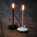 Elegantes Kerzenlicht Mit Dimmfunktion Und USB-Ladegerät - Stilvolles Aluminium Für Ihr Zuhause 5